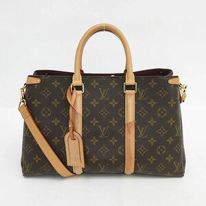 LOUIS VUITTON Monogram Soufflot Tote Shoulder Bag